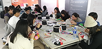 CUHK students experience the making of traditional Chinese masks at Xi’an